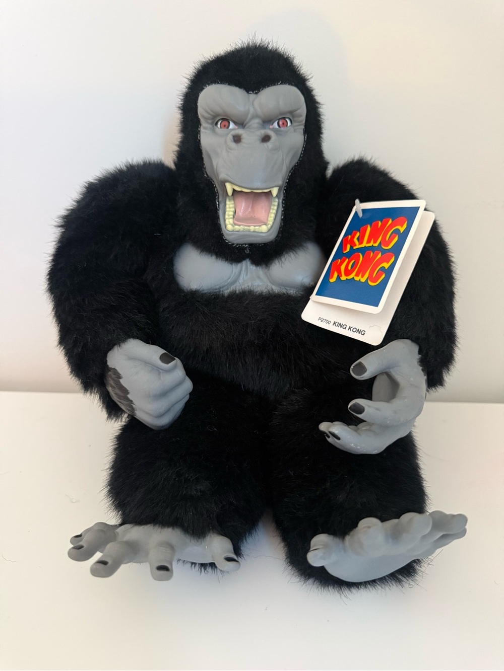 King Kong Plush  RKO MiB 1990 Hamilton Tag  Universal Monsters Gorilla
